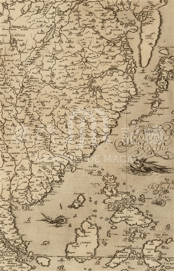 盧格西亞洲地圖，約1600年- 澳門記憶